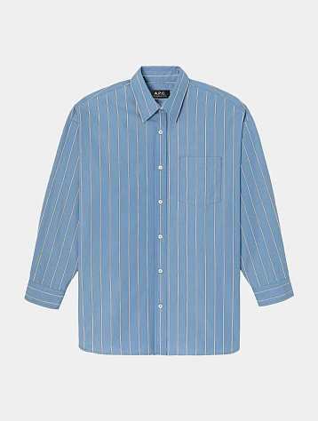 Женская рубашка A.P.C. Tara Blue