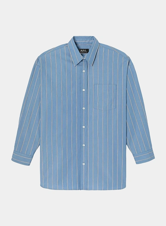 Женская рубашка A.P.C. Tara Blue