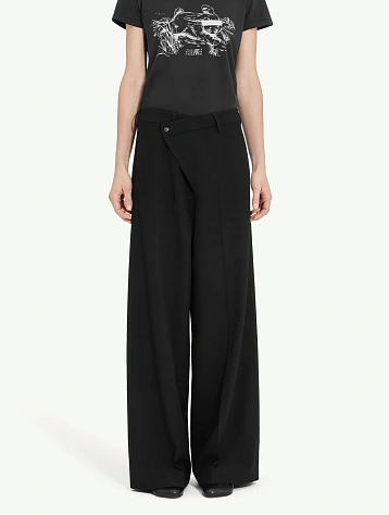 Женские брюки MM6 Maison Margiela Tailored Black