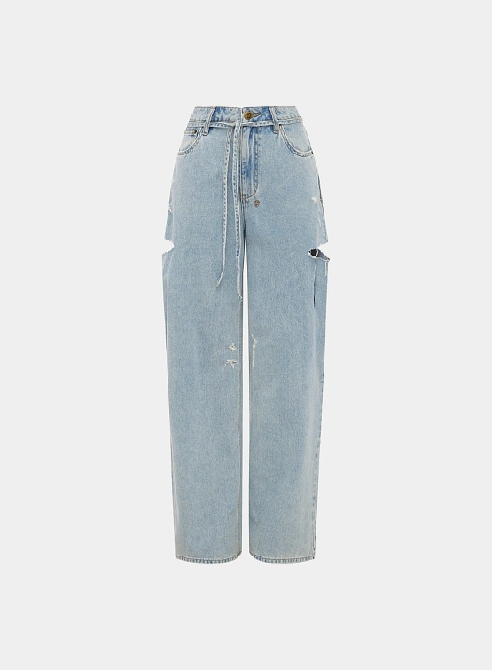 Женские Джинсы Ksubi Baggy Jean Rollin Kut Out