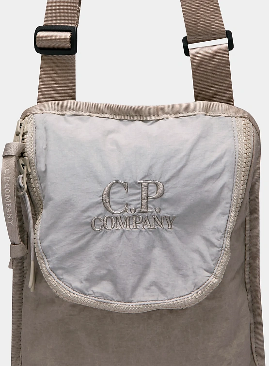 Сумка C.P. Company Plain Paper Touch Shoulder Vintage Khaki