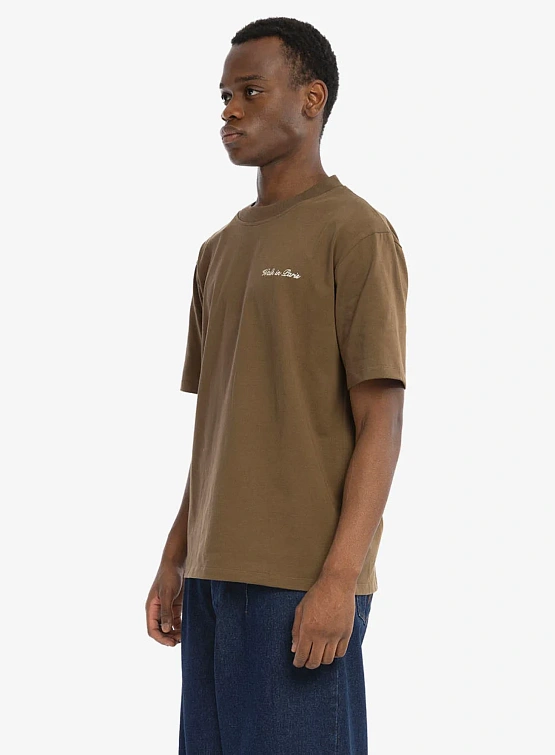 Футболка Walk In Paris Timeless Tee Brown