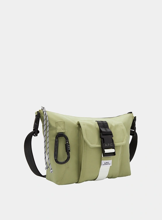 Сумка A.P.C. Treck Satchel Taupe