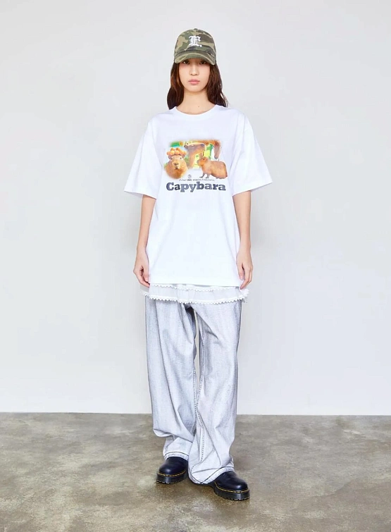 Футболка LMC Capybara Tee White