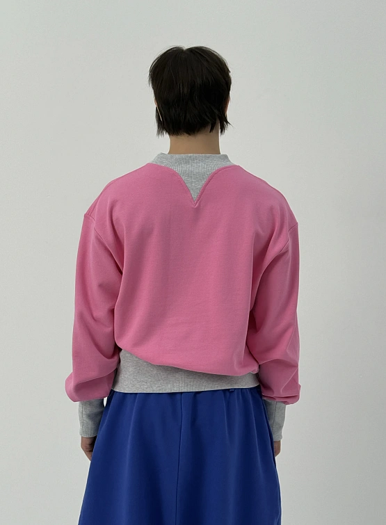 Свитшот Siniy Vsadnik Tiger Sweatshirt Pink/Melange