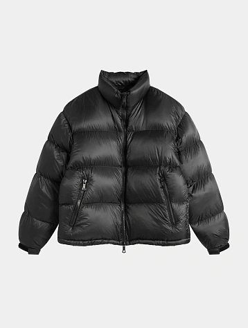 Пуховик MKI MIYUKI ZOKU Translucent Funnel Neck Bubble Black