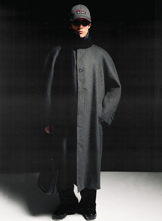 Пальто Hed Mayner Coat Medium Grey