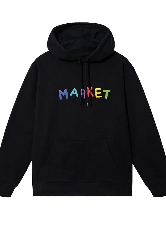 Худи MARKET Pink Panther Nostalgia Hoodie Black