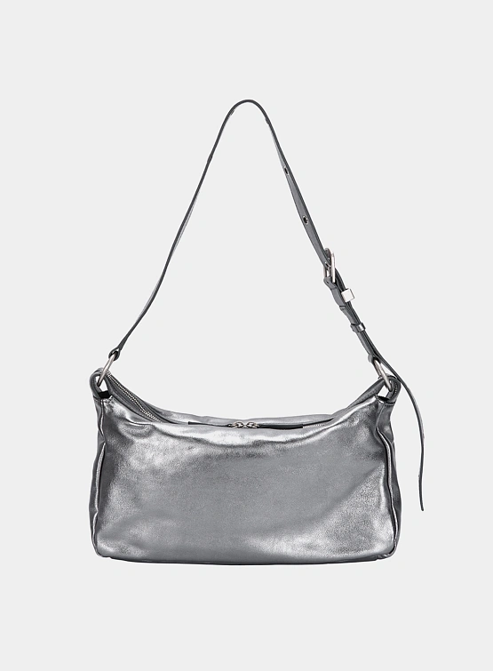 Сумка MARGESHERWOOD Outpocket Hobo Metallic Grey