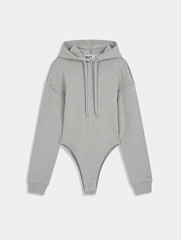 Женское худи-боди OPEN YY Hoodysuit Grey