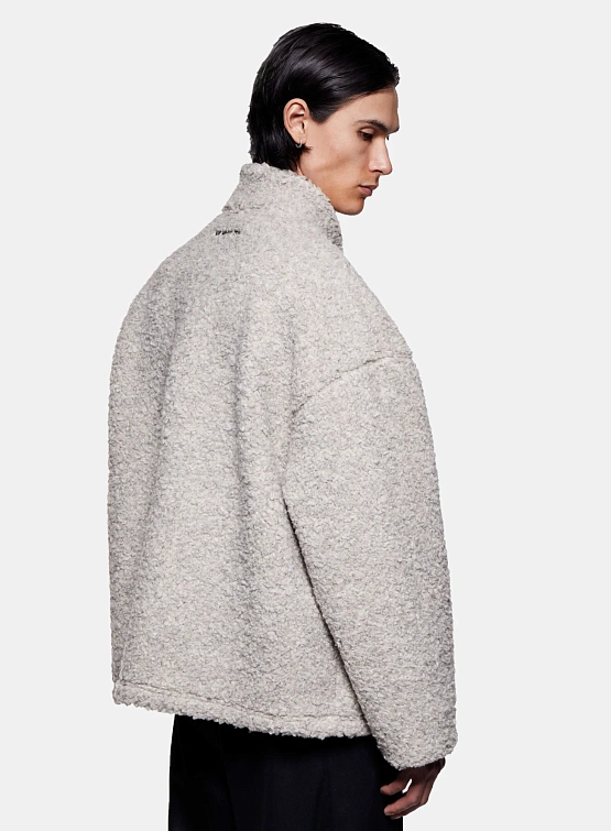 Флисовая куртка MKI MIYUKI ZOKU Fleece Track Oatmeal