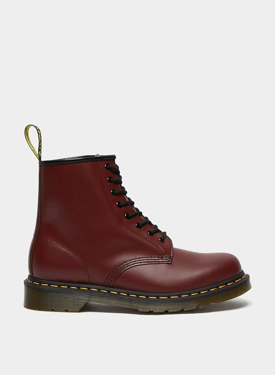 Ботинки Dr. Martens 1460 Smooth Leather Lace Up Cherry Red