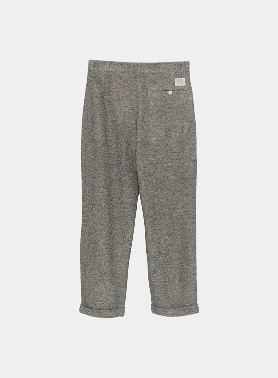 Брюки RANRA Fold Wool Chino Major Brown