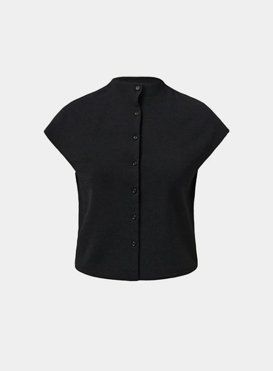 Женский кардиган AMOMENTO Wholegarment Cap Sleeve Black