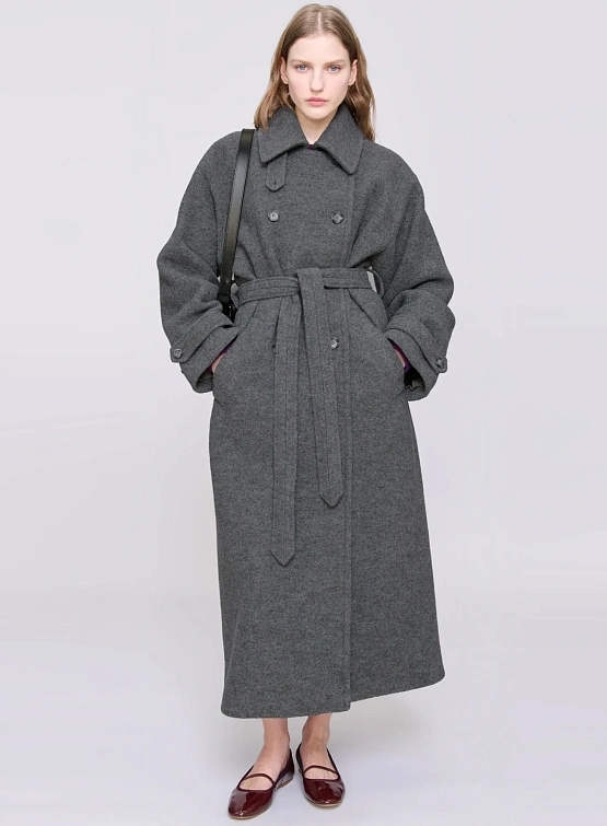 Женское пальто A.P.C. Lea Coat Gray