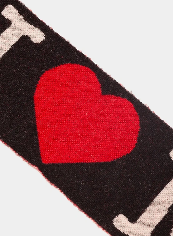 Шарф Carne Bollente Rebound Romance Black