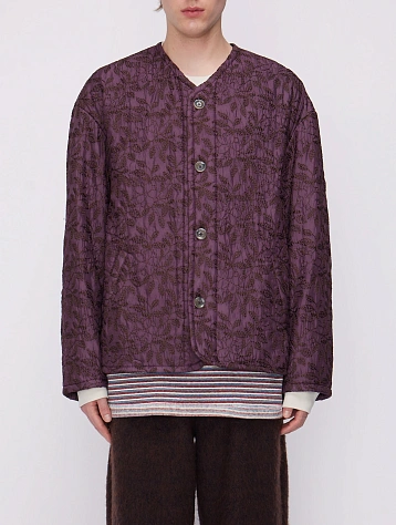 Стеганая куртка Song for the Mute Unisex Oversized Liner Purple