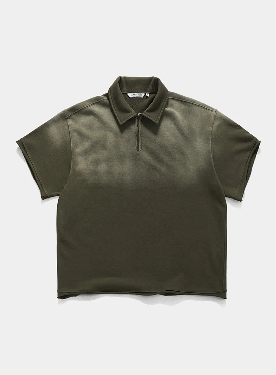 Поло EASTLOGUE Cut Out Collar Olive