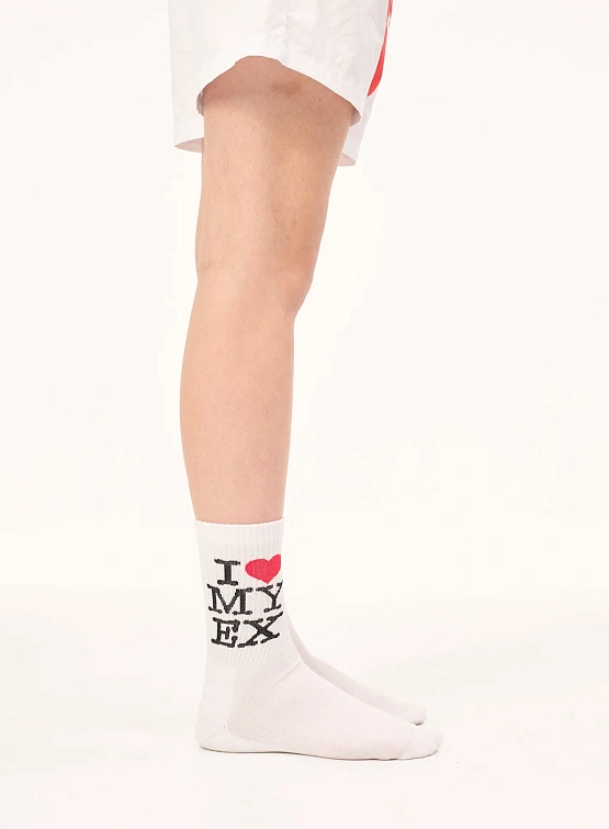 Носки Carne Bollente Ex Marks the Spot Off White