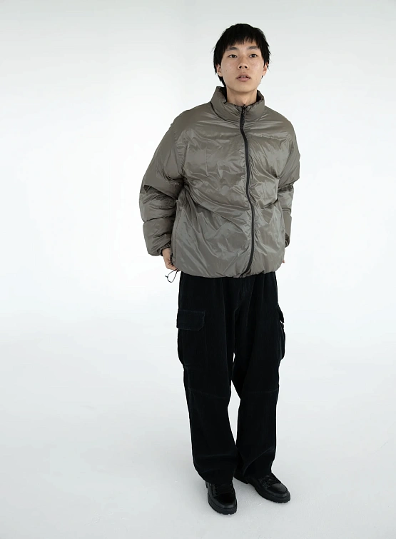 Пуховик thisisneverthat Pertex Reversible T Down Black