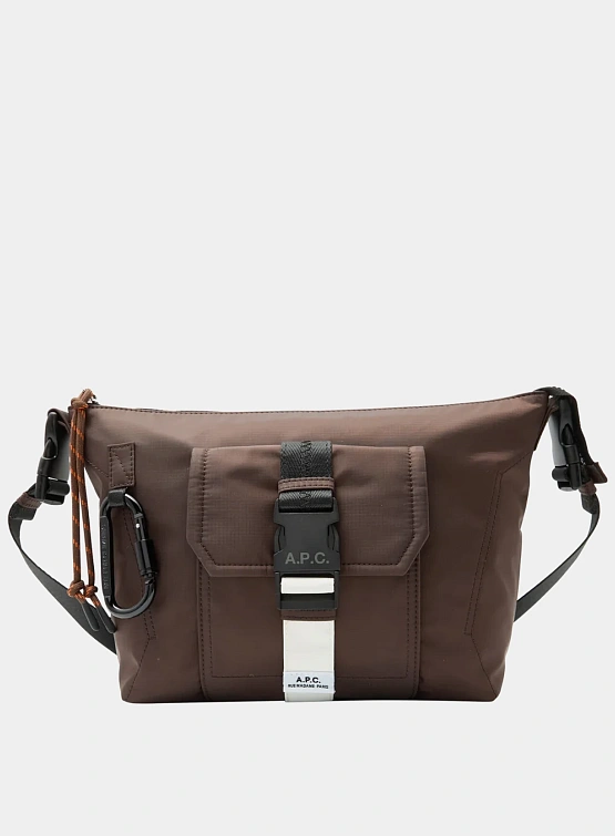 Сумка A.P.C. Besace Trek Brown