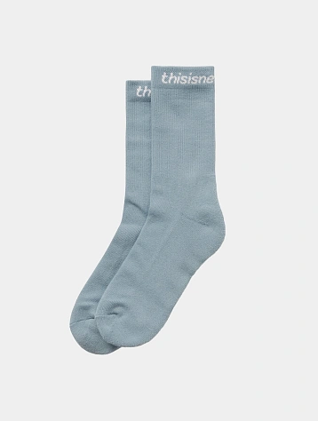 Носки thisisneverthat SP-Logo Socks 3Pack Light Blue