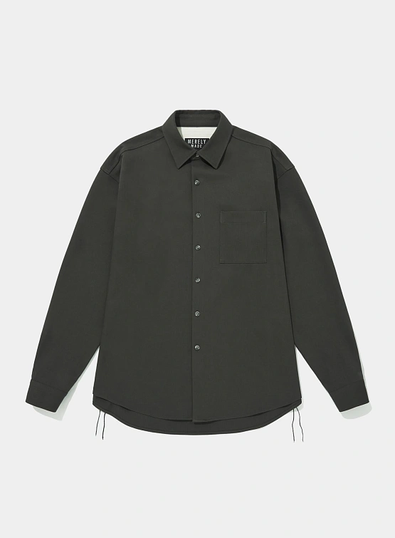 Рубашка MERELY MADE Merely US Lazy Asphalt Grey