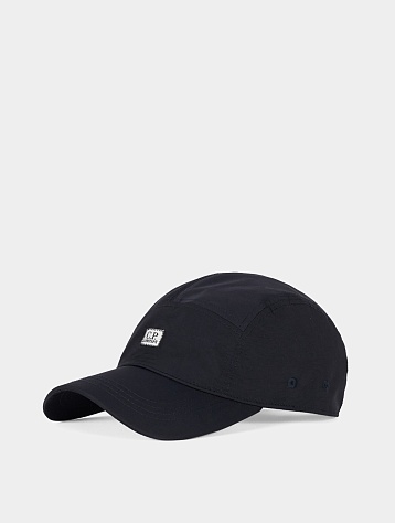 Кепка C.P. Company Chrome-R Panelled Logo Cap Navy