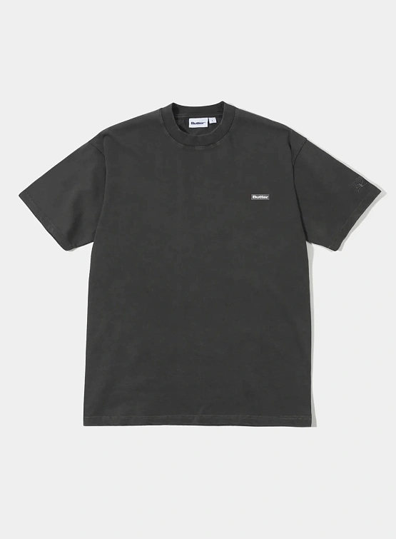 Футболка Butter Goods Basic Tee Washed Black