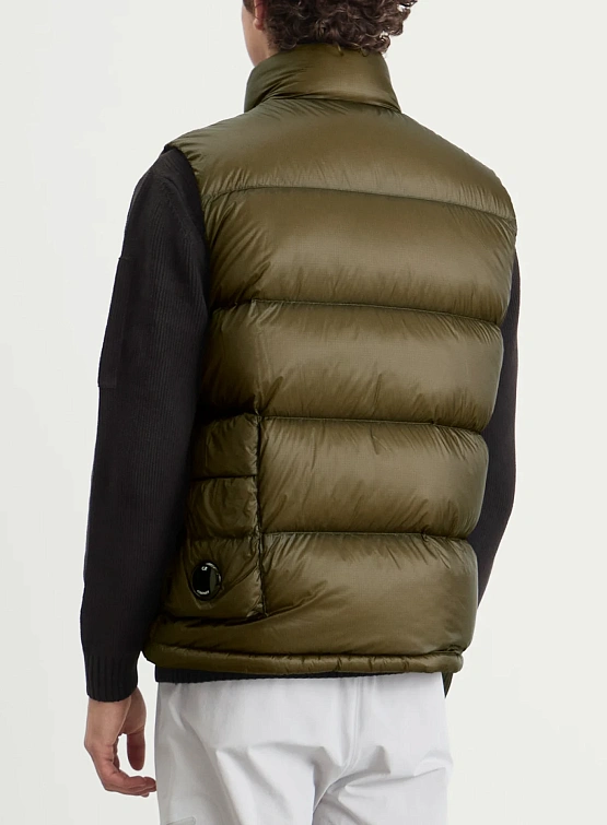 Жилет C.P. Company D.D. Shell Down Ivy Green