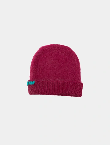 Шапка BONSAI Mohair Knit Beanie Red