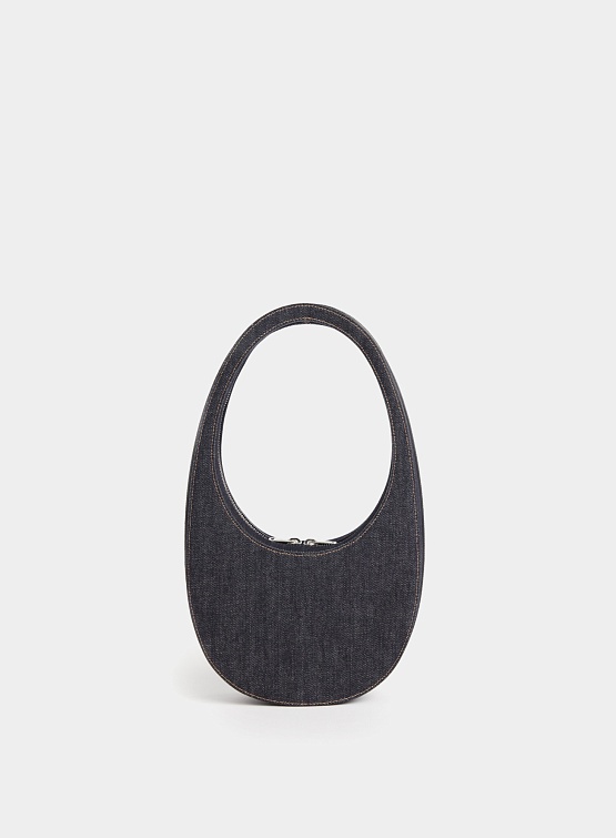 Сумка Coperni Denim Swipe Bag Dark Navy