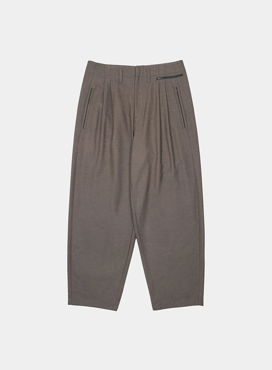 Брюки SAN SAN GEAR Wide Pants Brown