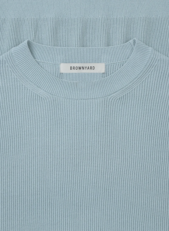 Свитшот BROWNYARD High Density Crewneck Blue Grey