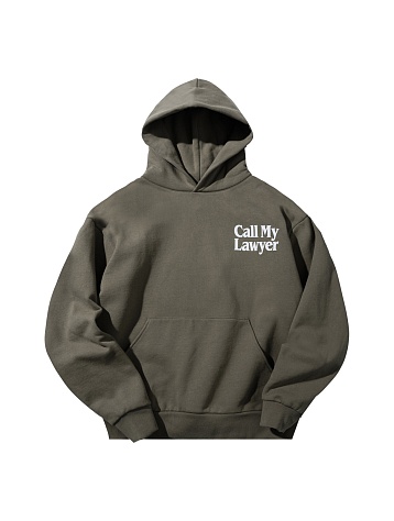 Худи MARKET Call My Lawyer Hoodie Kelp
