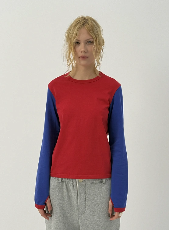 Лонгслив Siniy Vsadnik Pauk LS Tee Racingred/Racingblue