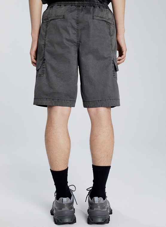 Шорты JUUN.J E-Band Flap Short Pants Gray