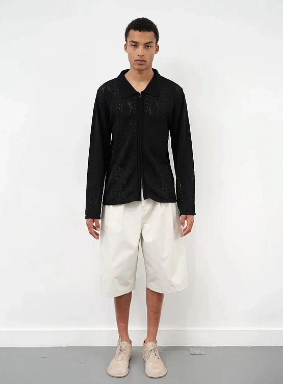 Шорты AMOMENTO Two Tuck Wide Ivory