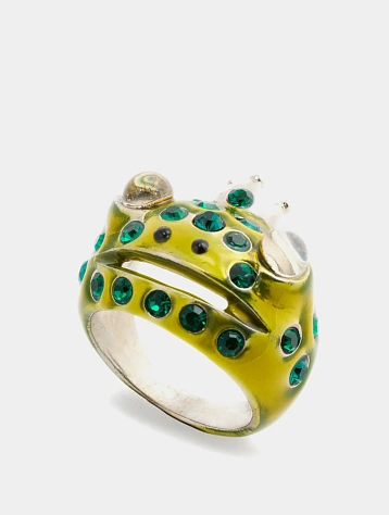 Кольцо Collina Strada Frog Prince Forest Freckles