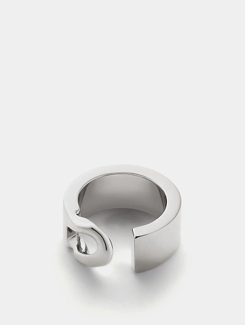 Кольцо MM6 Maison Margiela Minimal Numeric Cuff Ring
