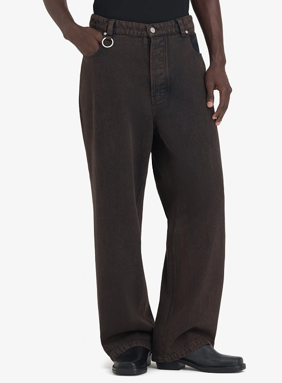 Джинсы Études Loose Jeans Dk Brown