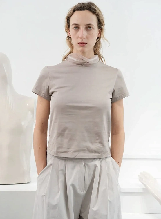 Женская футболка AMOMENTO Basic Grey