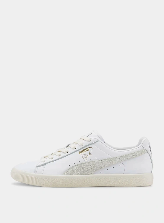 Кеды Puma Clyde Base White/Frosted Ivory