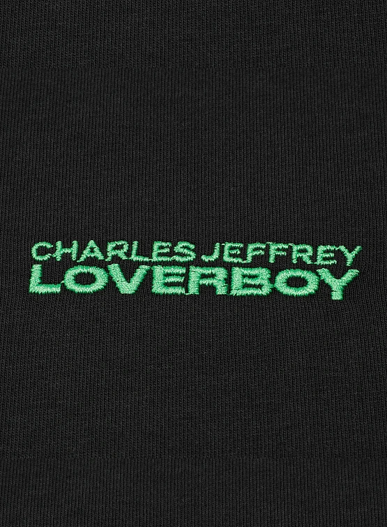 Футболка Charles Jeffrey Loverboy Printed Logo Black