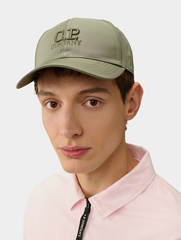Кепка C.P. Company Chrome-R Logo cap Agave Green