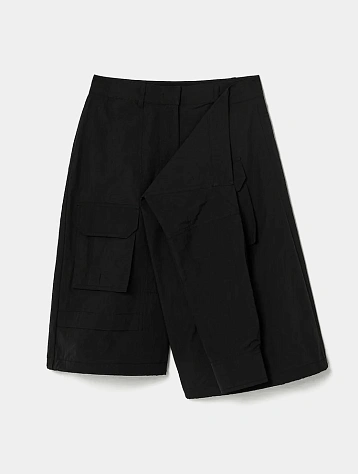 Шорты JUUN.J Sleeve Tide Cargo Short Pants Black