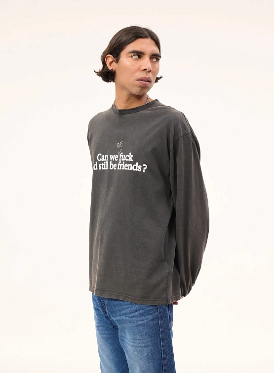 Лонгслив Carne Bollente A Modern Love Story Off Black