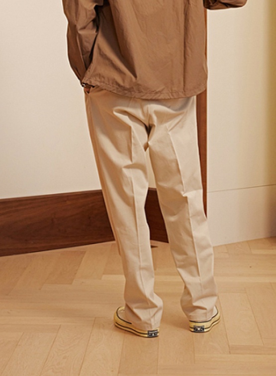 Брюки FrizmWORKS Side Adjust Two Tuck Pants Ivory