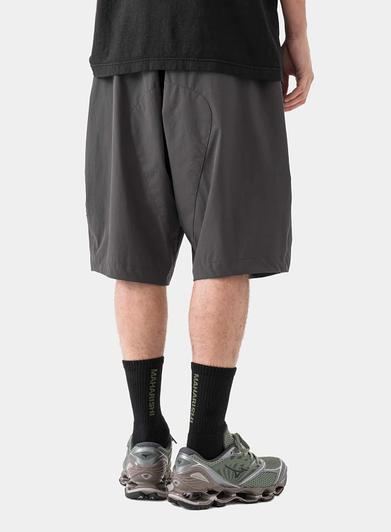 Шорты MAHARISHI 6042 Recycled Nylon Cargo Charcoal