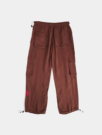 Брюки Jungles Jungles Cupro Cargo Pant Brown